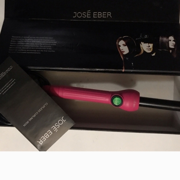 Pink Clipless Curling Iron - Picture 2 of 6
